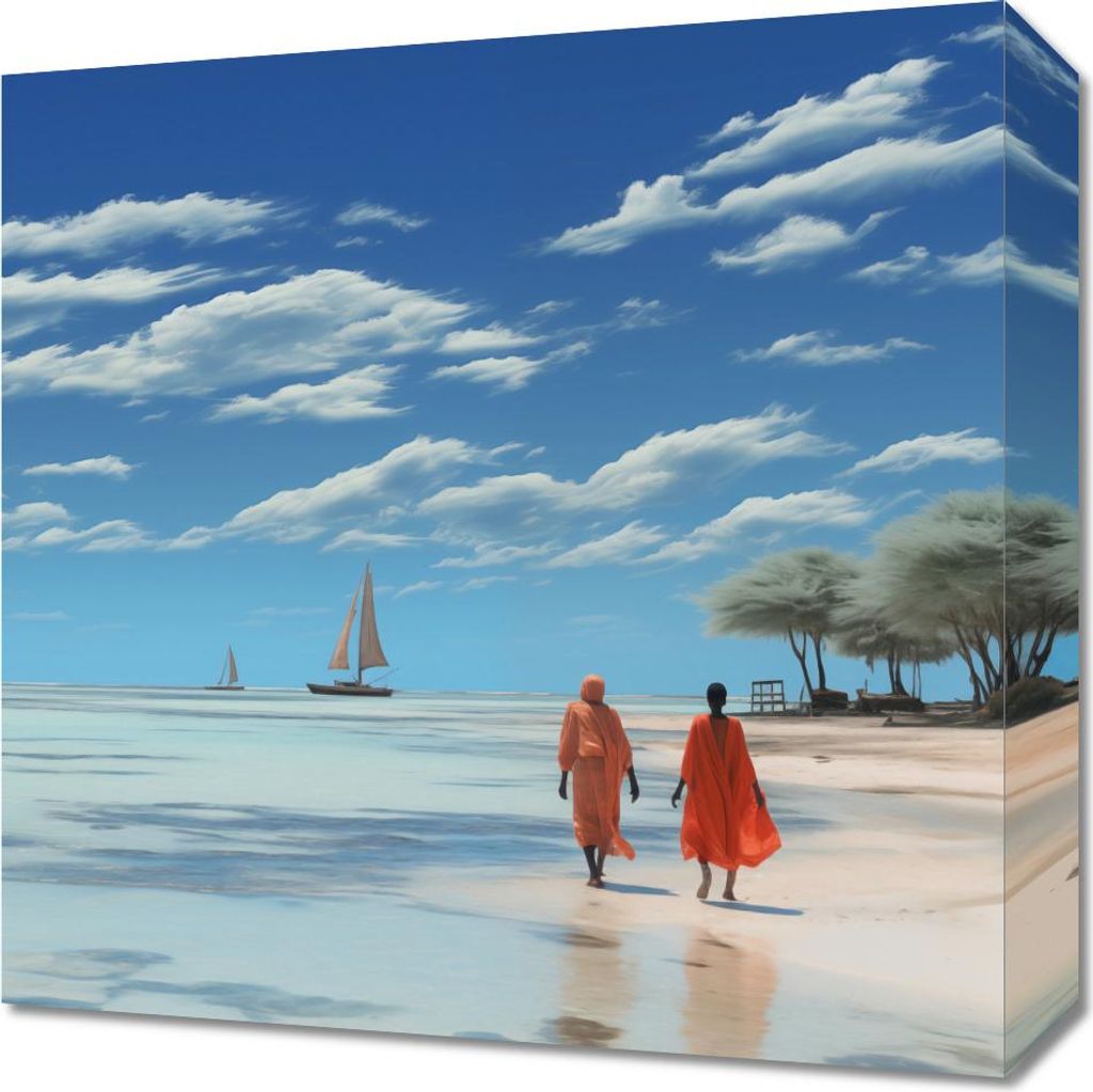 Bild 40x40cm Ruhe im Sand