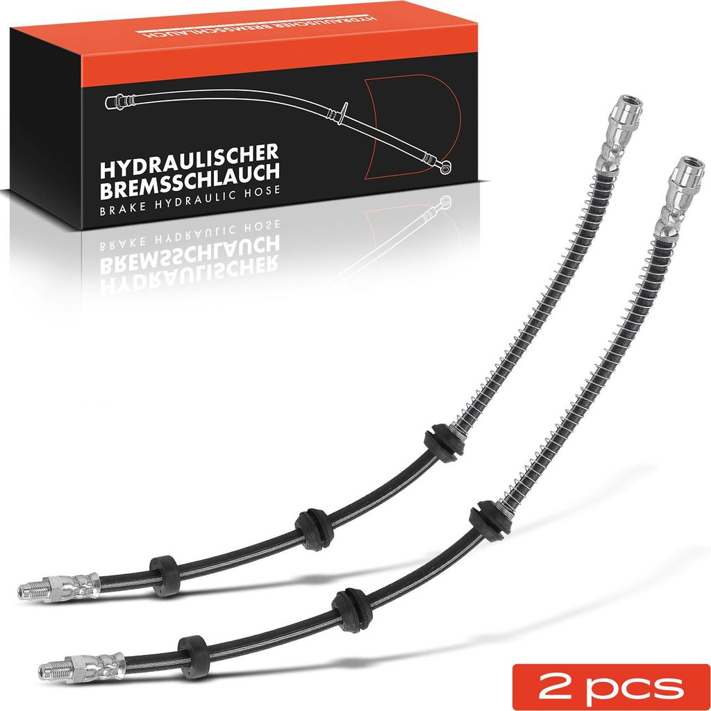 Frankberg 2x Bremsschlauch Bremsschläuche Hinten für Mercedes-Benz X166 W166 ML 350