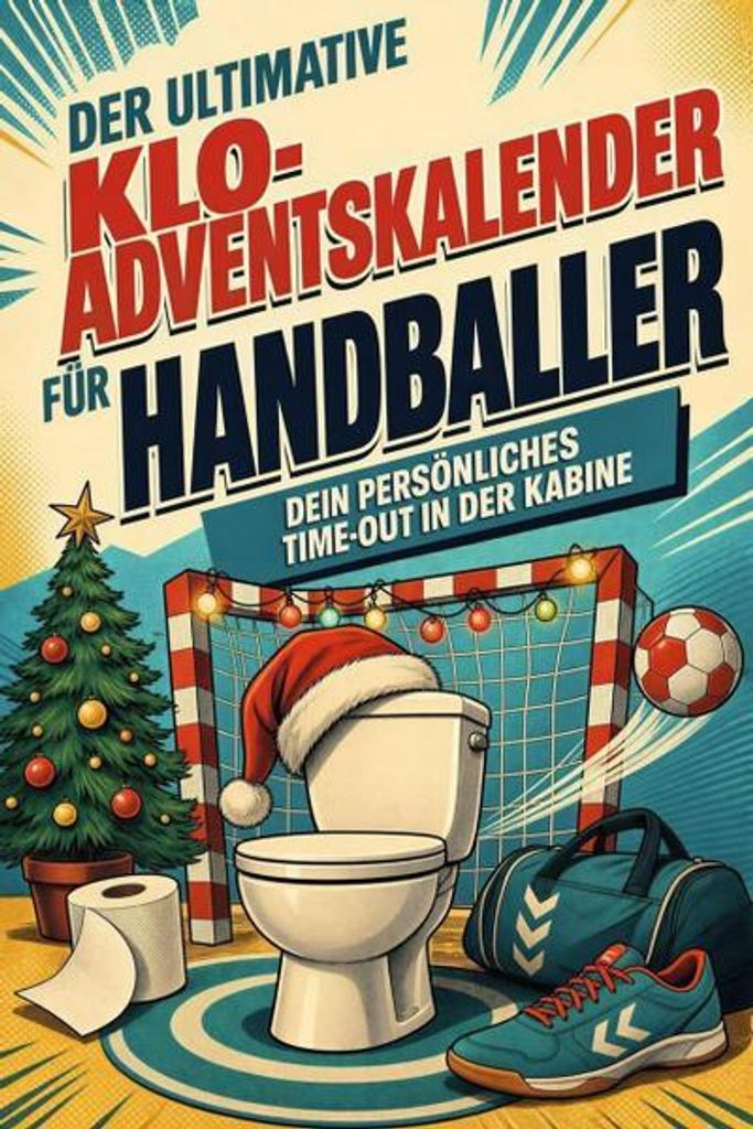 Der ultimative Klo-Adventskalender für Handballer Produktbild 