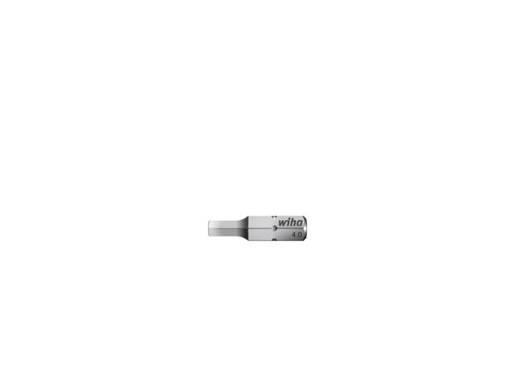 Wiha Bit für Innensechskant-Schrauben 25 mm 8 (7013Z/SW8.0-25)