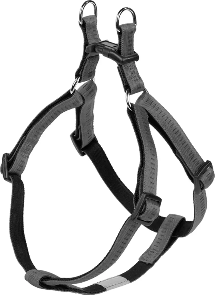 Collare Nobby Soft Grip 30-40cm Grigio Nero | Carezza per il tuo Cane