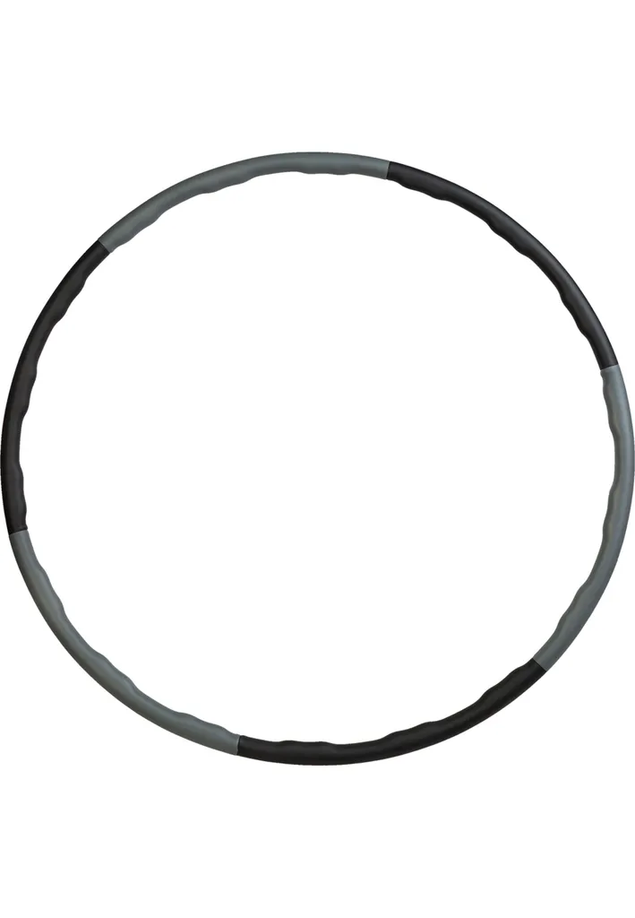 Cerceau de Fitness Lesté 1,7 kg Anneau Hula Hoop ENDURANCE 1010 Gris