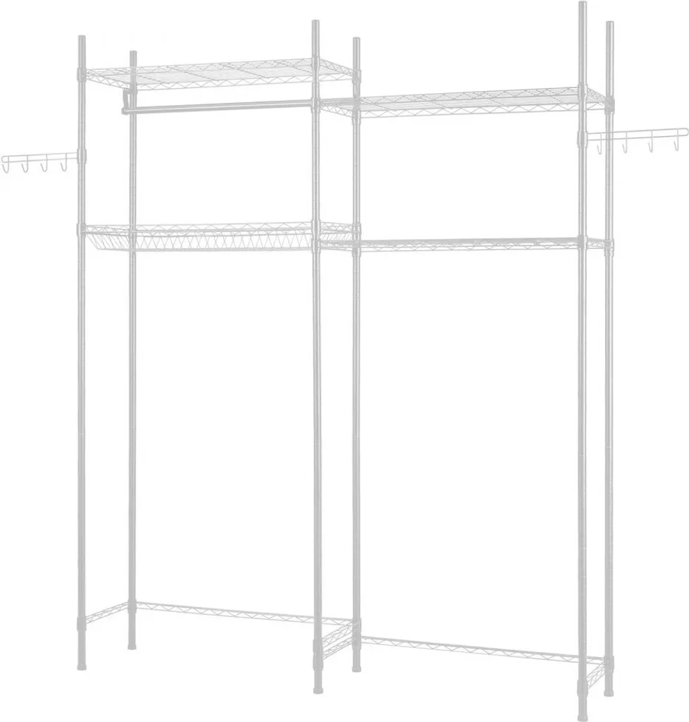 Solution de rangement peu encombrante pour machine à laver 4 plateaux - 12