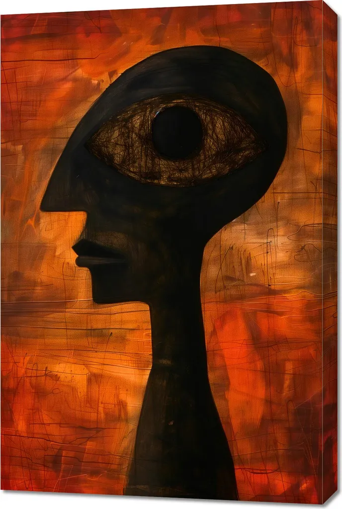 Quadro 60x90 cm Profonda intuizione
