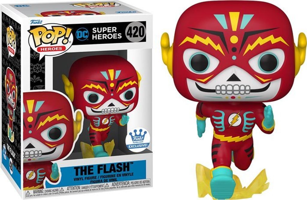Figurine Funko POP DC Super Heroes 420 the Flash Special Image du produit 
