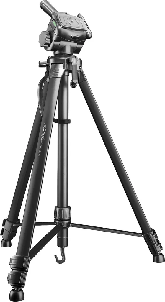 Trépied de voyage 1,45kg avec plateau rapide et rotation à 360 degrés