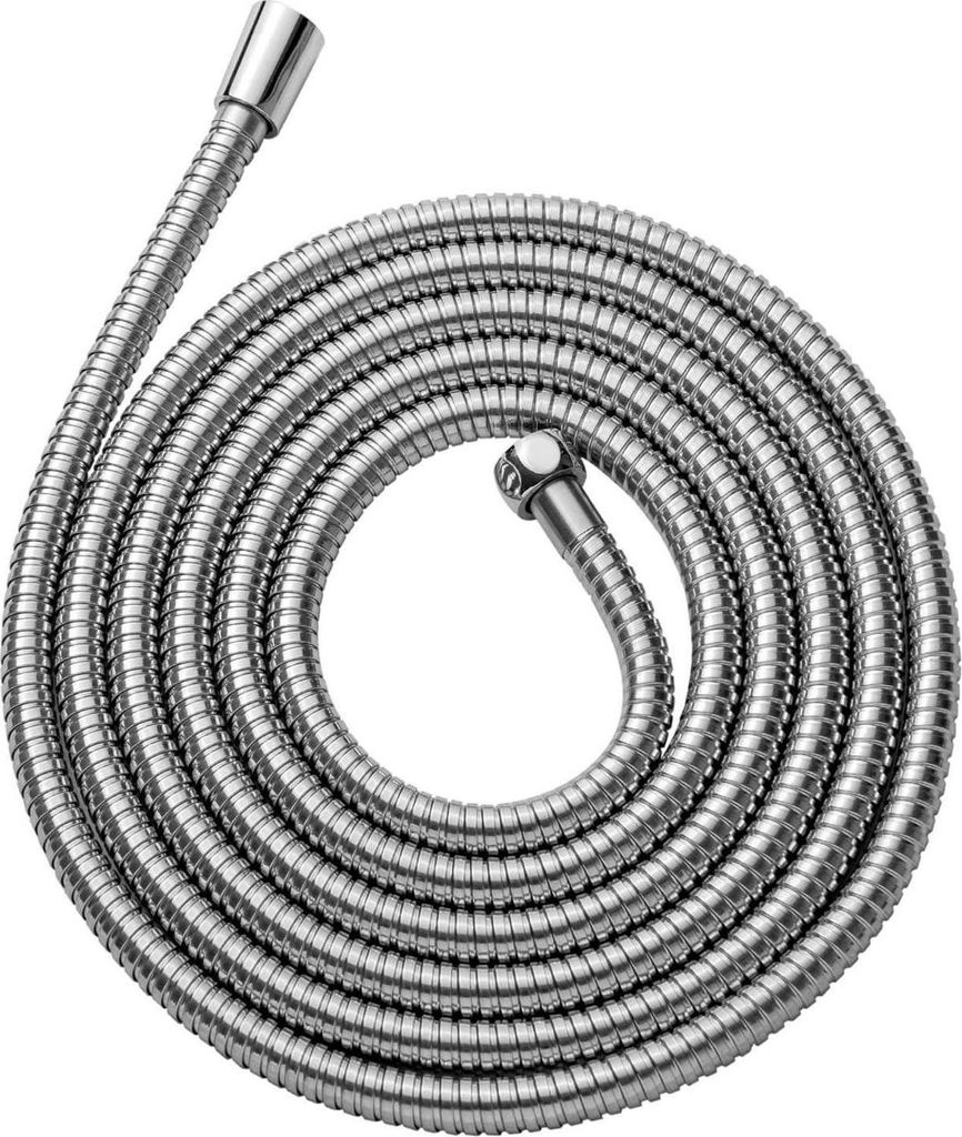 Duschschlauch 4m Edelstahl Ersatz Hochdruck Knickschutz Produktbild 