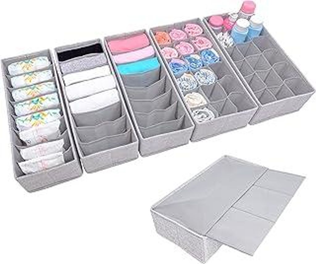 SIMPLE JOYHEMNES Organizer, Schadstoff, DAS ORIGINAL, Stabiler Boden, Schubladen Ordnungssystem für Wickelbedarf, Kinderkleidung, Socken, Unterwä...