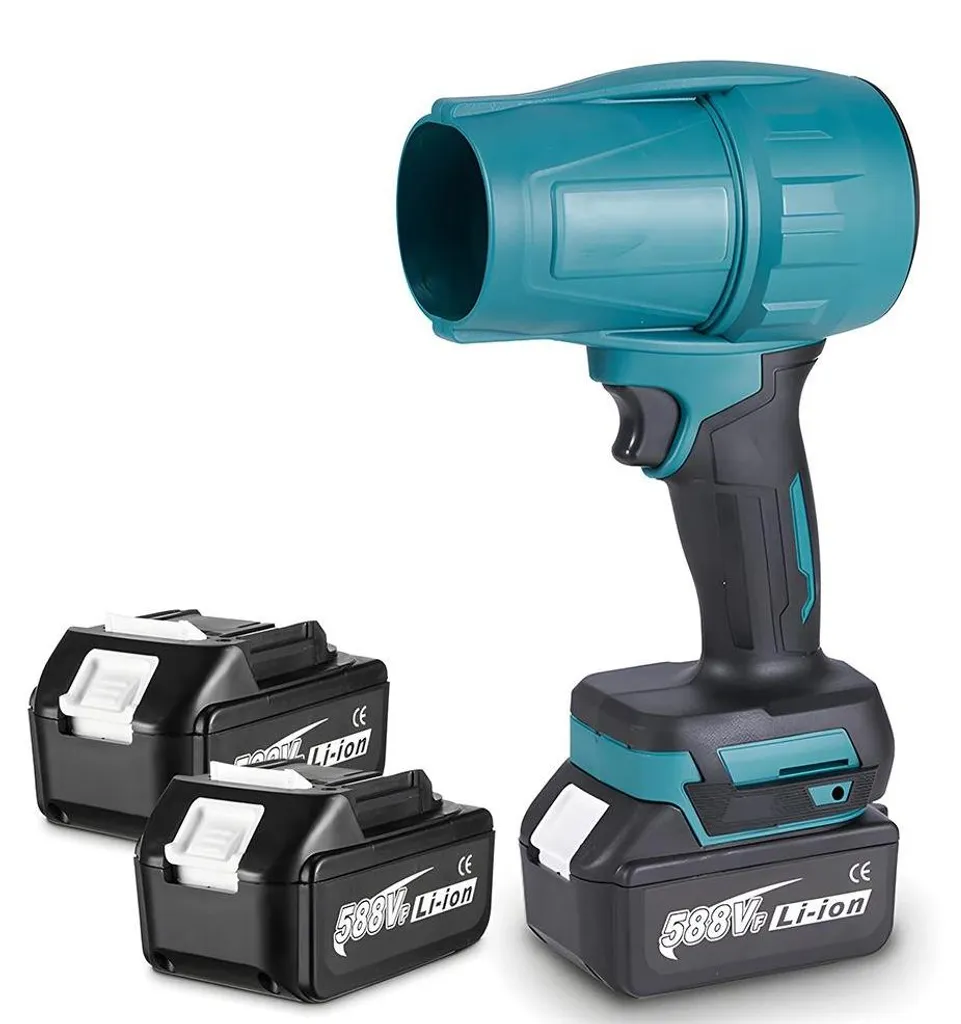 Ventilateur industriel portable brushless avec double batterie amovible