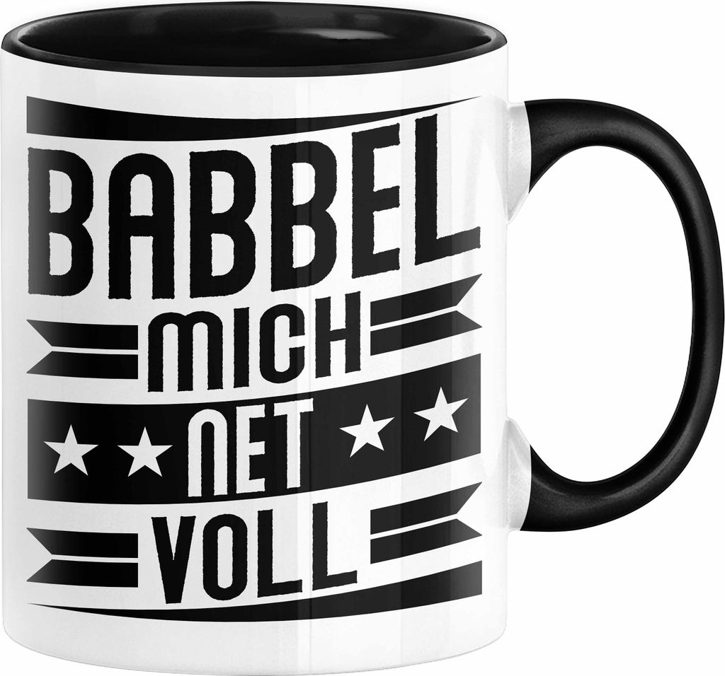 Babbel Mich Net Voll Geschenk Tasse Frankfurt Hessen Produktbild 