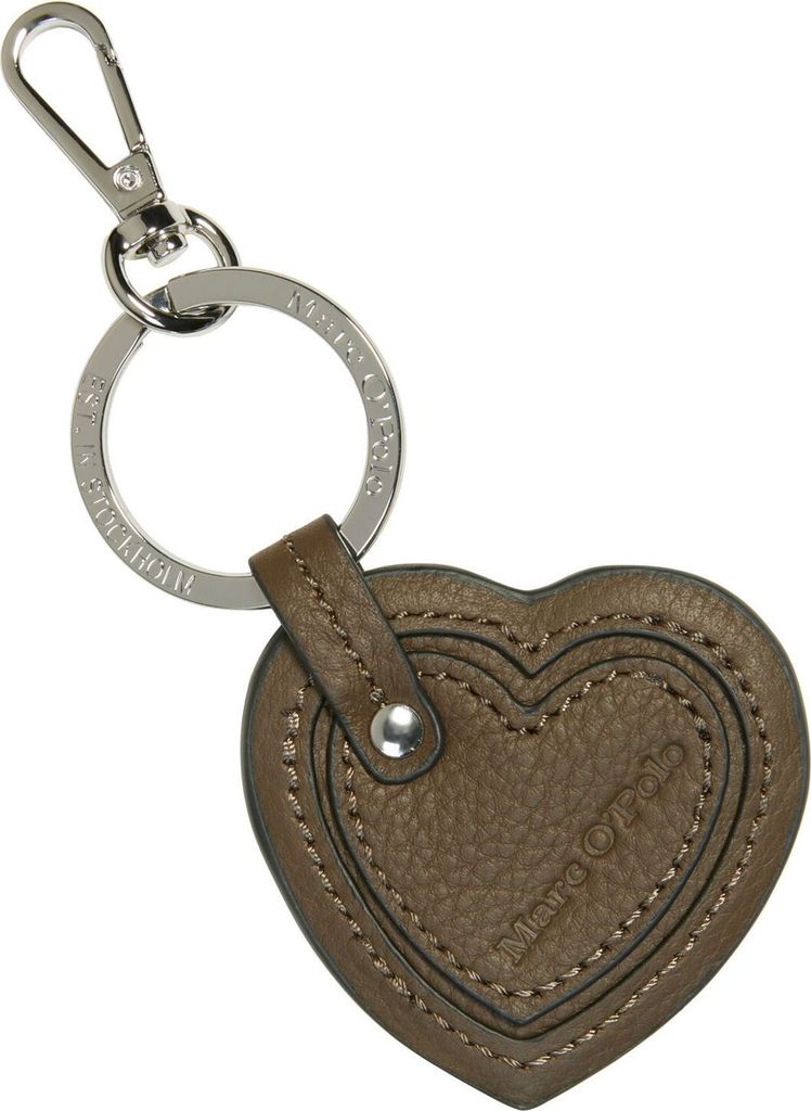 Marc O'Polo Schlüsselanhänger Key Ring Pure Brown braun