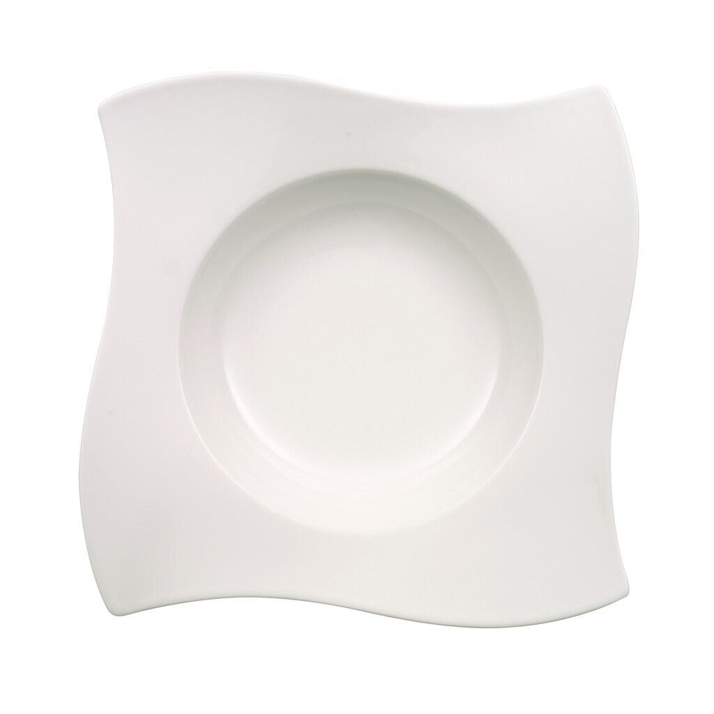 Villeroy & Boch, plat à pâtes New Wave, 28 cm, lot de 4 Image du produit 