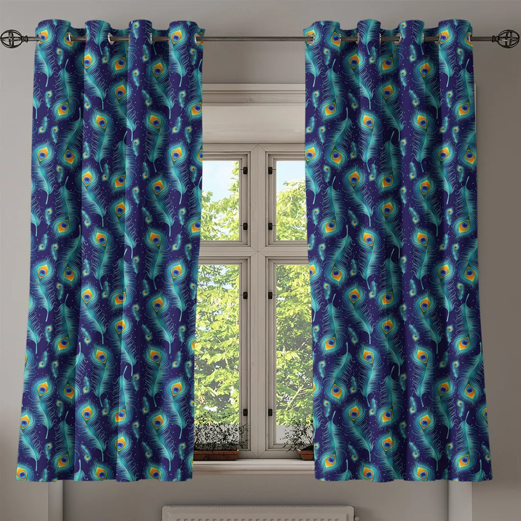 Tenda Pavone ABAKUHAUS 280x175 cm - Arredamento Artistico per Salotto - 2