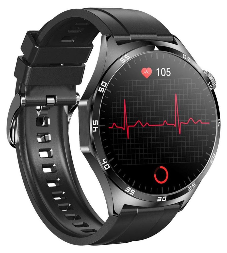 AMOLED Smartwatch 48 mm – Gesundheitsuhr mit EKG, HRV, BMI, Produktbild 