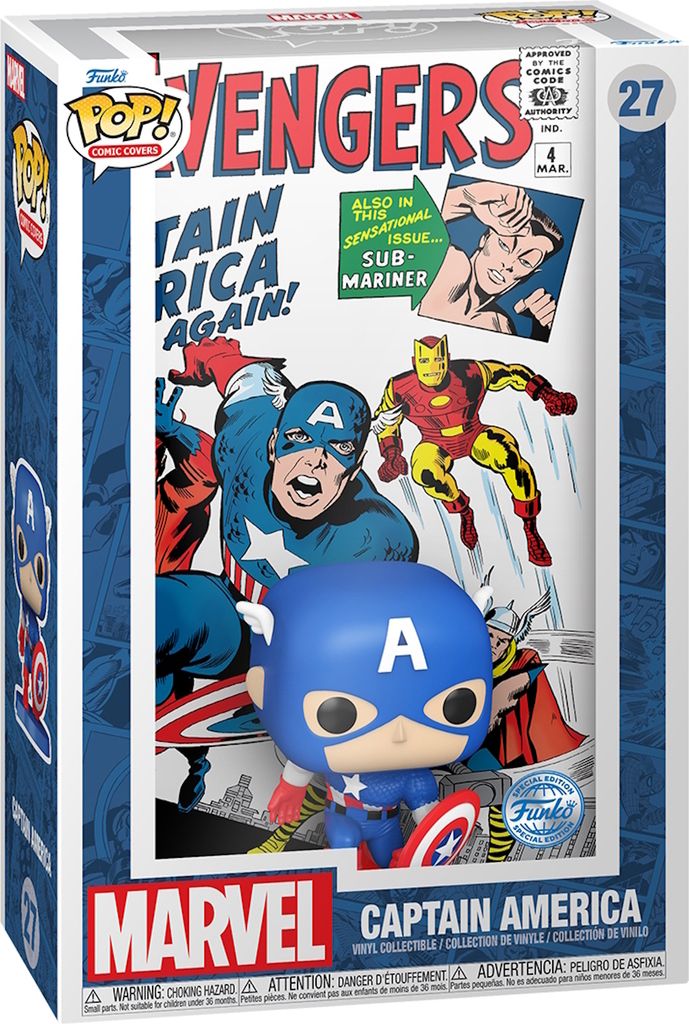 Marvel Avengers: Capitán América, 27 figuras Funko Pop! con Imagen del producto 