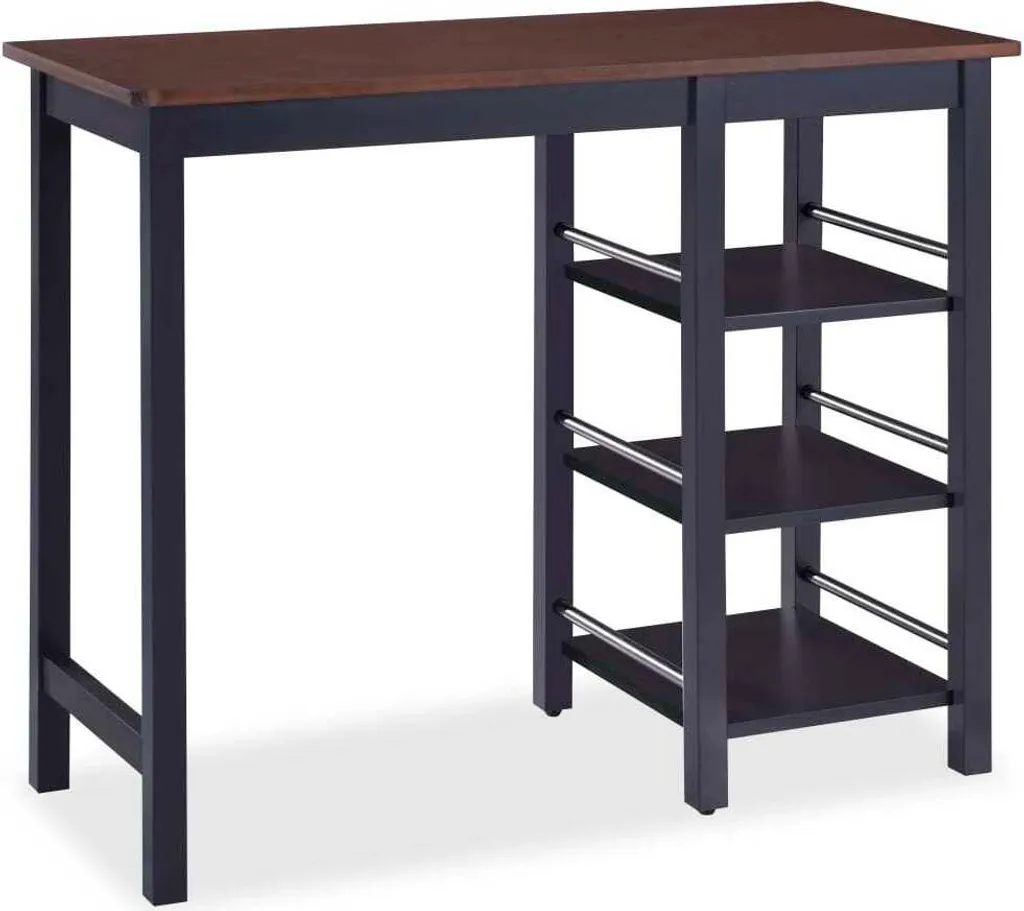 Table de Bar Gain de Place 3 Pièces avec Tabourets pour Petits Espaces - 3