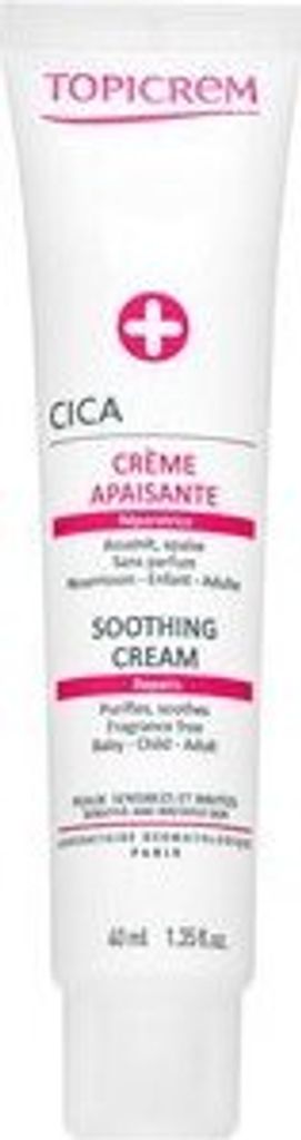 Topicrem CICA Soothing Cream Reparaturspray mit Kupfer- und
