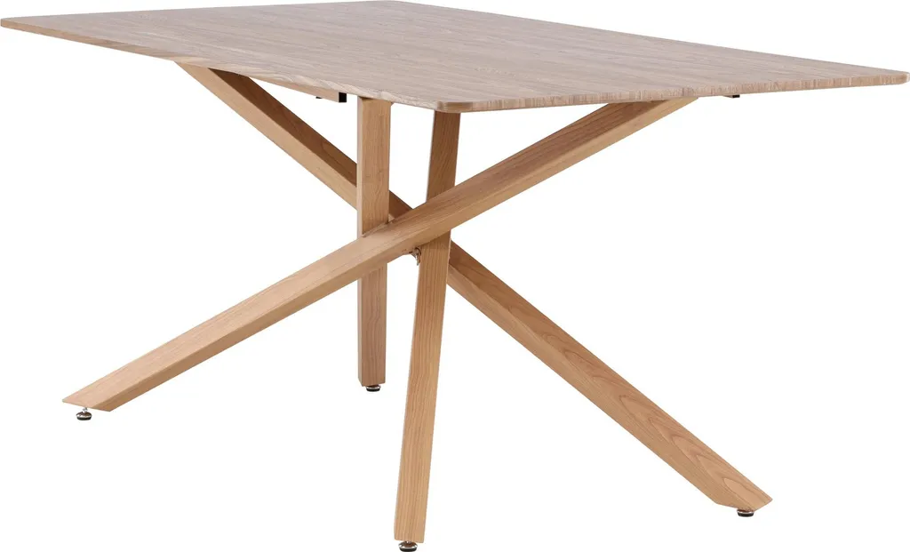 Table Piazza 180 cm mocca, la solution gain de place pour 6 convives - 14