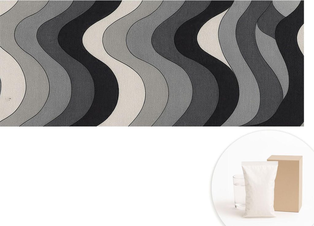 Fototapete - Wandbilder für Wohnzimmer - 208x146 cm - Dekorative Wandfolie - Modernes Design für Wanddekoration - Tapeten für Innenräume - Grau...