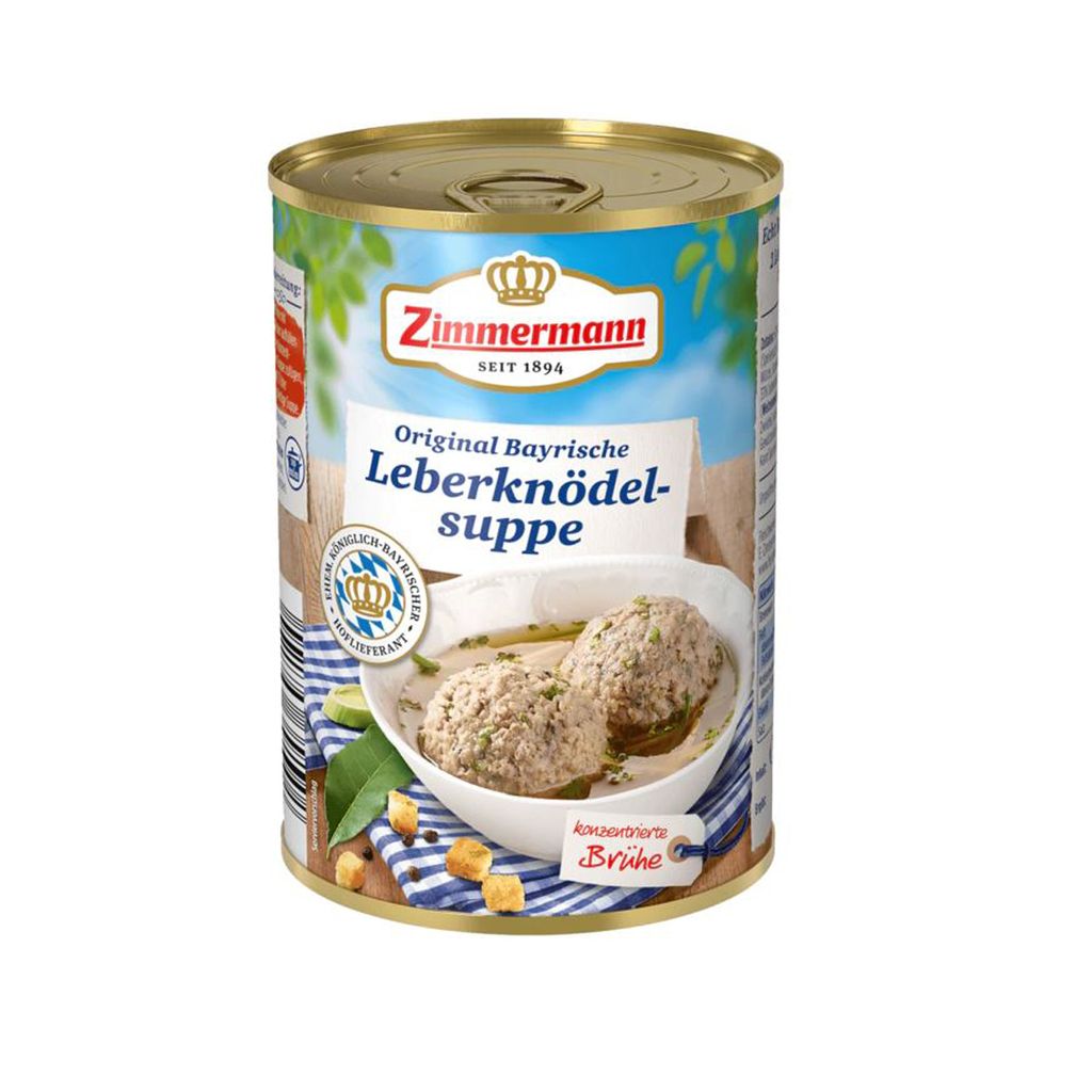 Fleischwerke Zimmermann zuppa salata di canederli di fegato Immagine del prodotto 