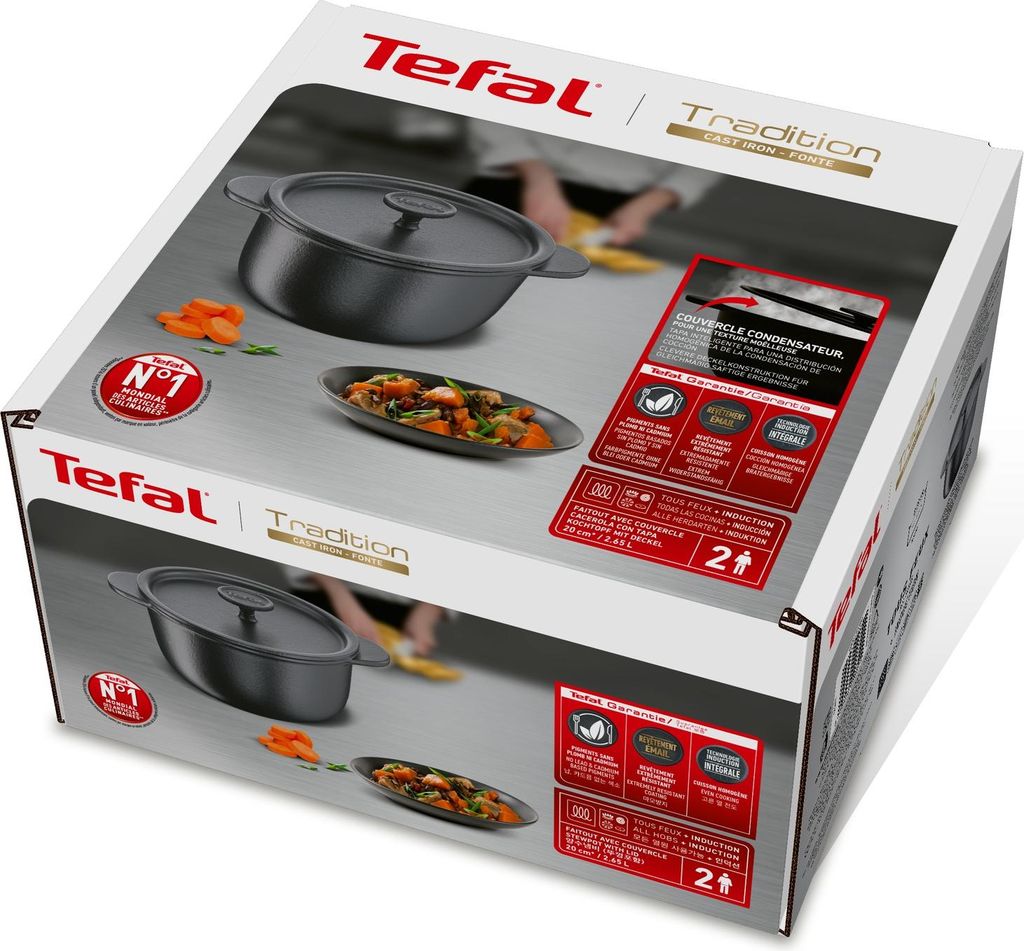 TEFAL TRADITIONAL pentola in ghisa E22544 TRADIZIONE Immagine del prodotto 