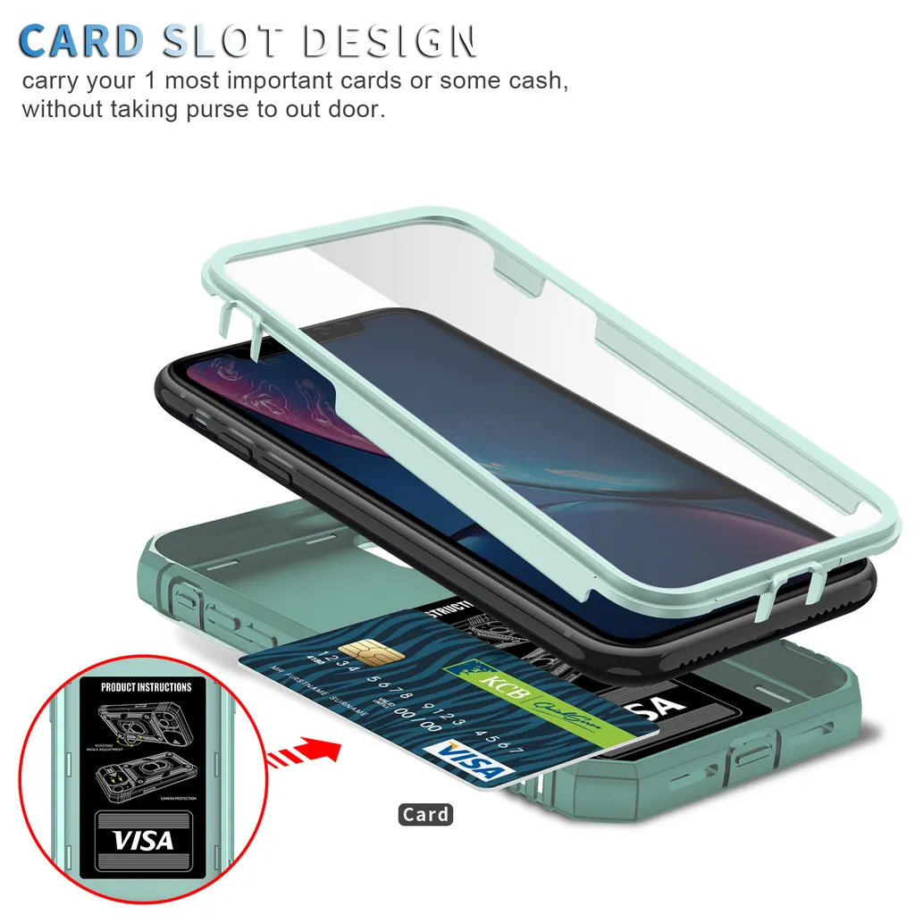 Custodia Per IPhone XR 6.1 Con Stampa The Legend Of Zelda – 2 Pezzi – Morbida TPU Antiurto – Design Animato Cartone – Protezione Completa