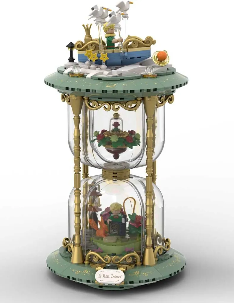 Kit Le Petit Prince The Hourglass de 31 cm avec détails astronomiques