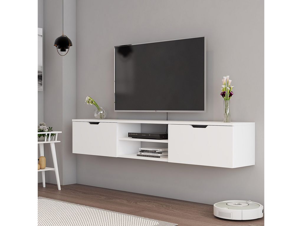 Skye Decor, TV stolík/skrinka - Lenive 2 (biela) Obrázok produktu 