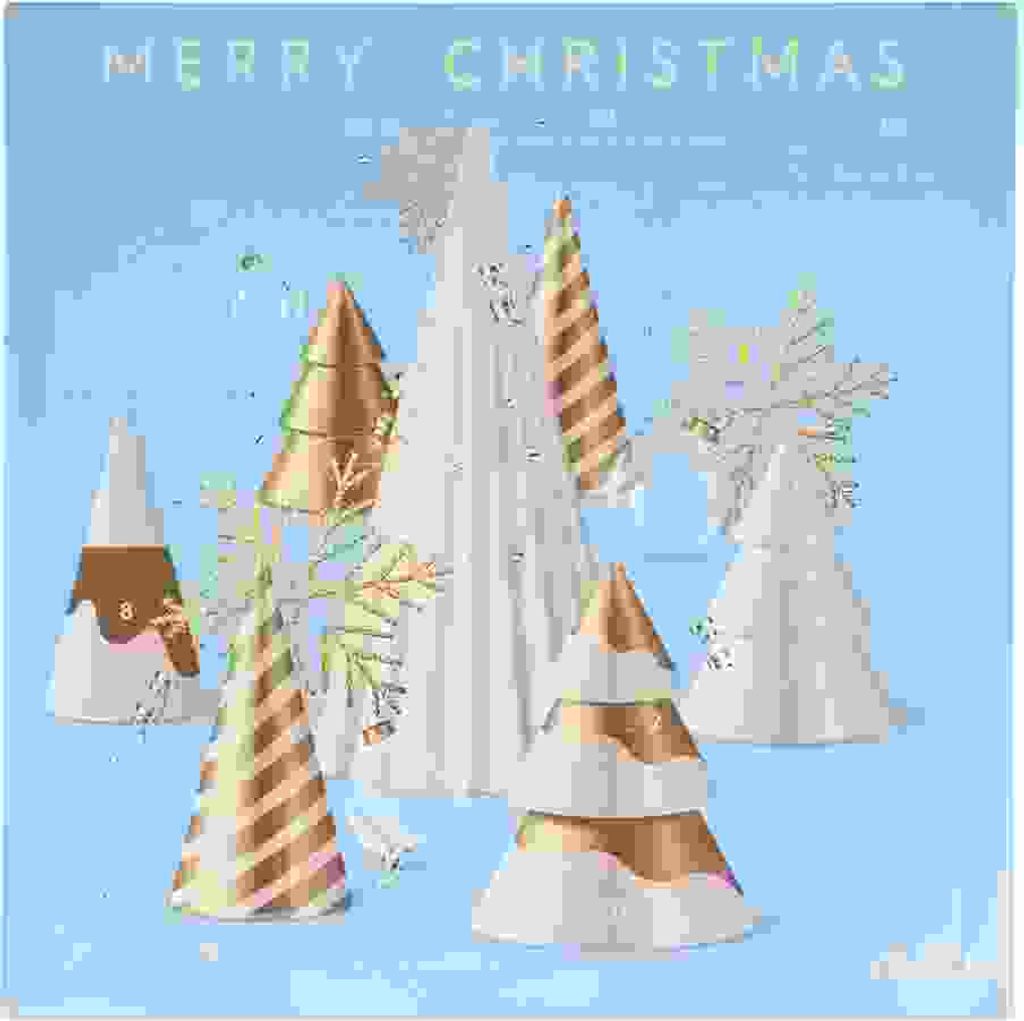 ZMILE Cosmetics Beauty Make-Up Adventskalender Square 3D Christmas Trees