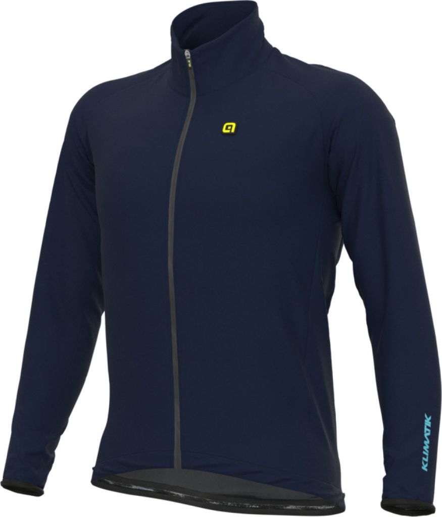 ALÉ Fahrrad-Regenjacke - KLIMATIK GUSCIO RACING - Blau L