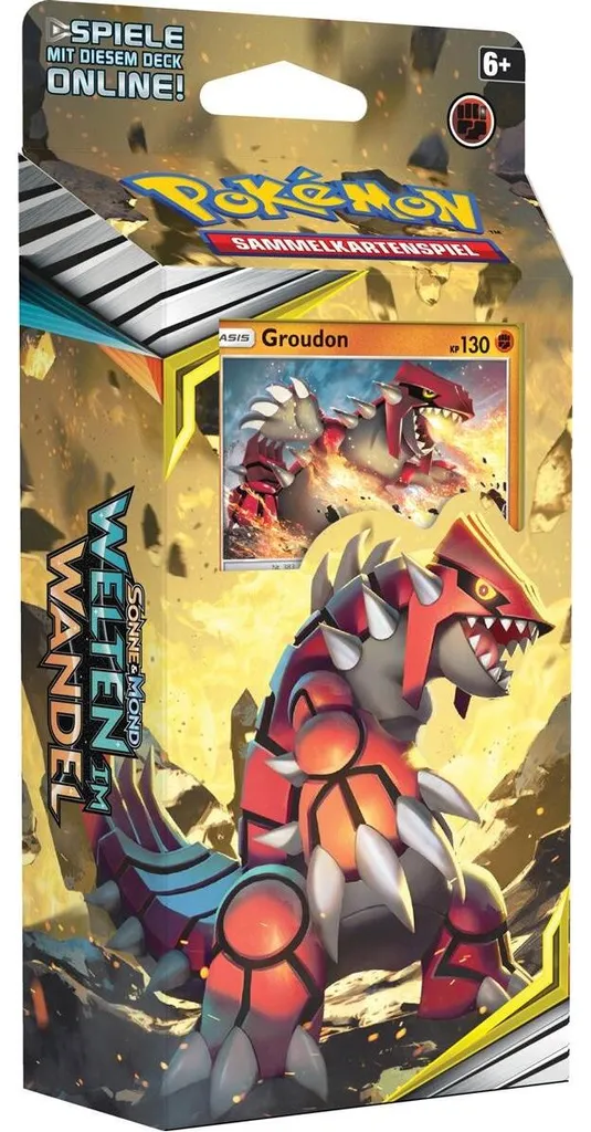 Deck Groudon Soleil et Lune 12 Mondes en Mutation - 60 Cartes Pokémon