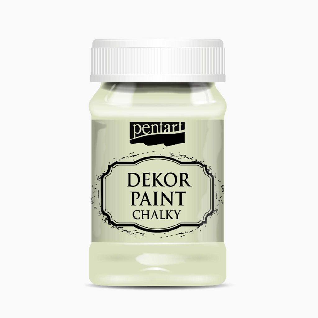 PENTART Dekorfarbe Chalky, 100 ml, Flechtengrün Produktbild 