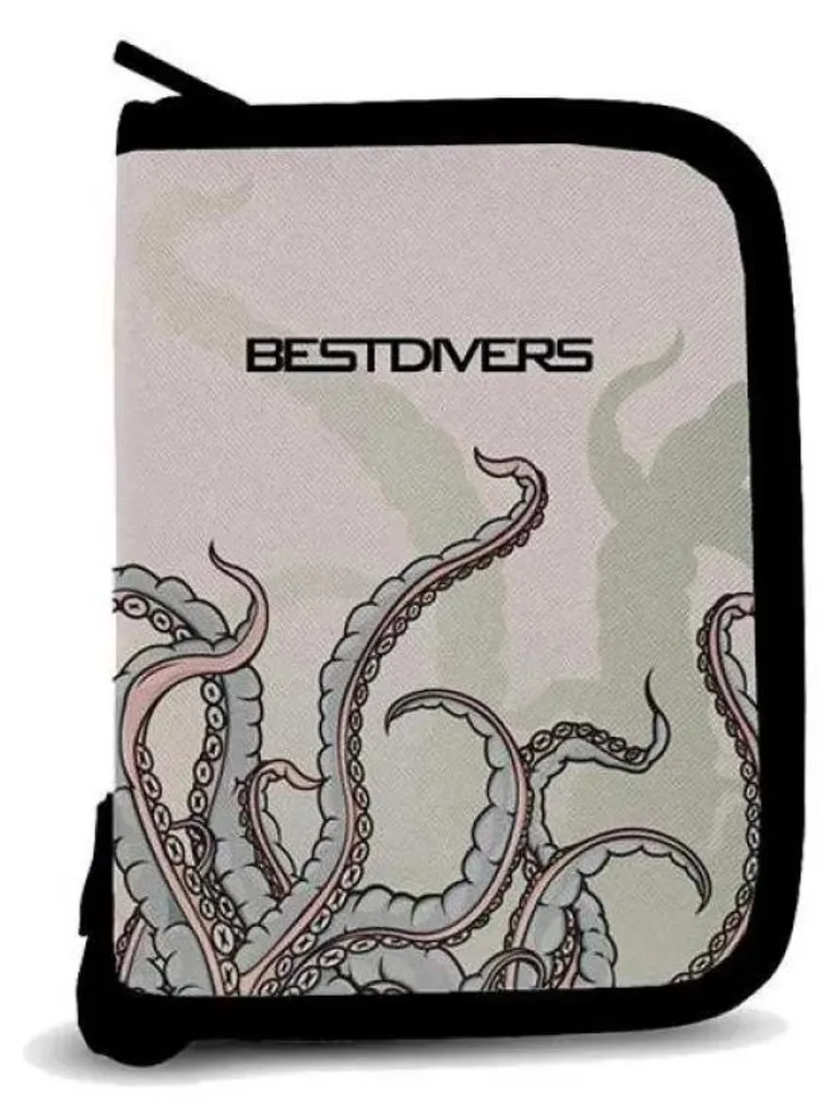 Protège-carnet de Plongée Art 8 Best Divers pour Classeur 3 Anneaux