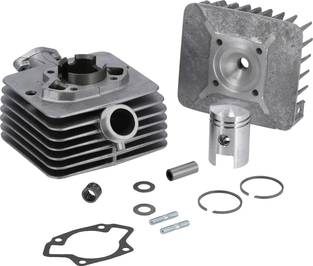 Haut moteur complet 50cc avec culasse et piston pour cyclo S50