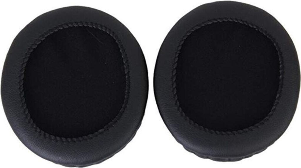INF Ersatz-Ohrpolster für Audio Technica ATH-M50/M50S/M20/M30/M40/ATH-SX1 Schwarz