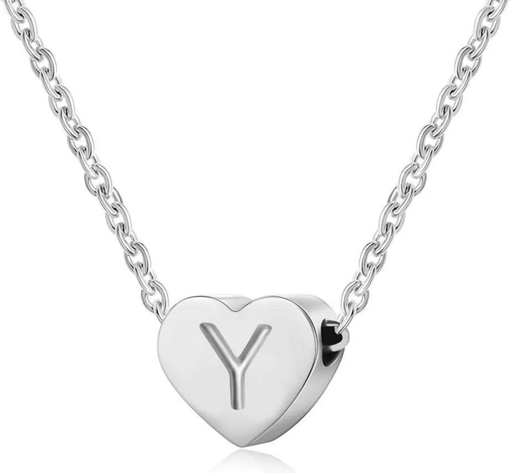 Gioielli Personalizzati: Collana Cuore e Iniziale Argento 925 Donna