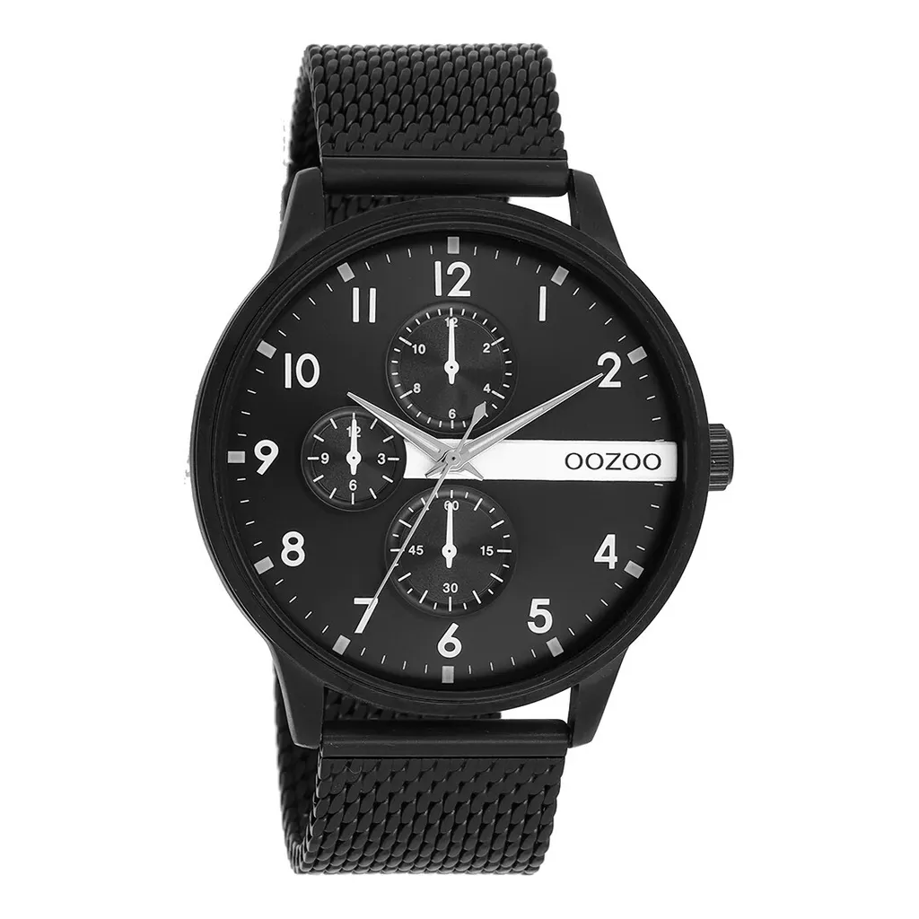 Oozoo UOC11304 Specifiche: Orologio Quarzo Giapponese Nero Mesh