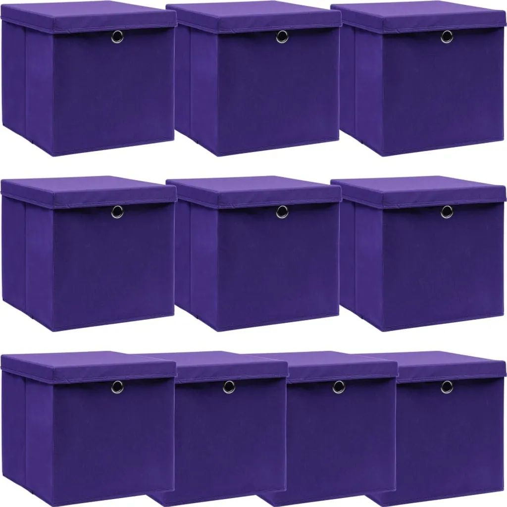 Fini le désordre avec ces 10 boîtes de rangement violettes à couvercle