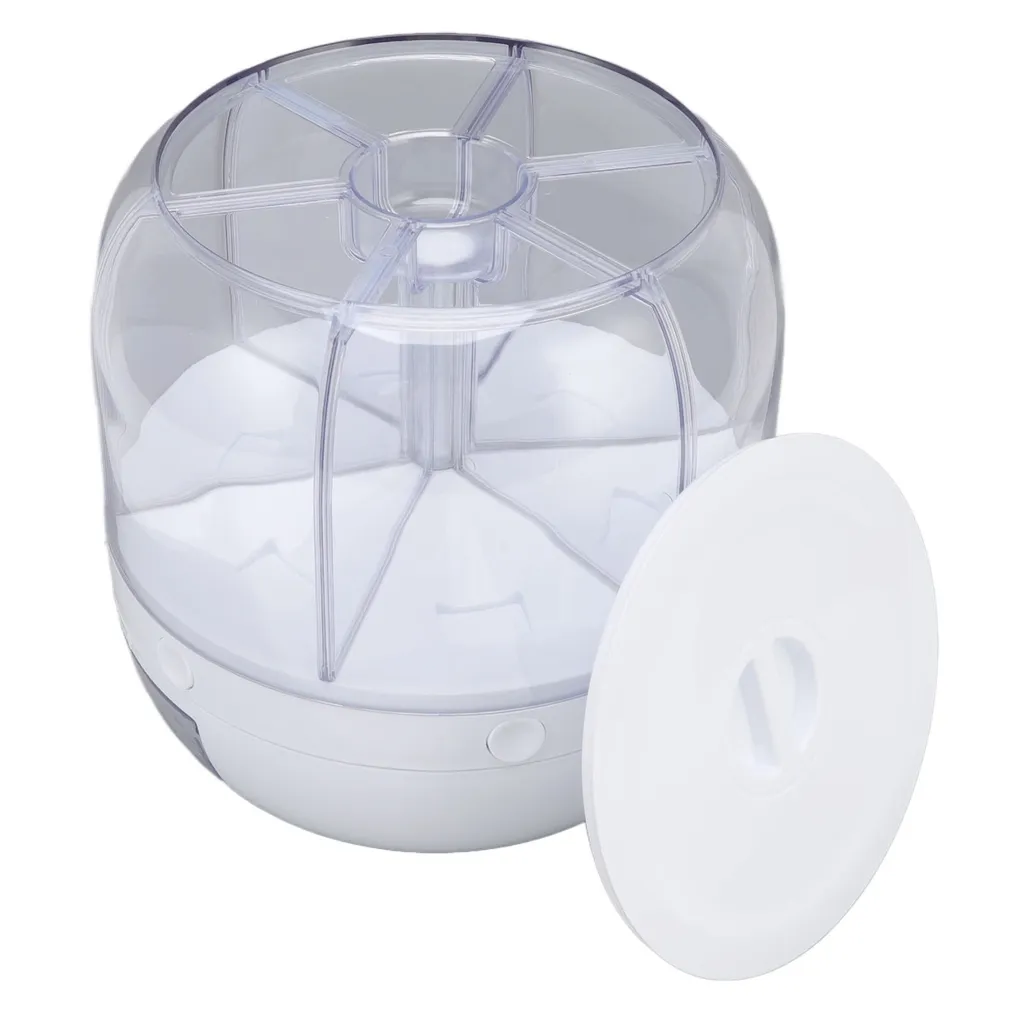 Organizer Cereali Rotante Moderno 6 Griglie PP - Estetica e Funzione