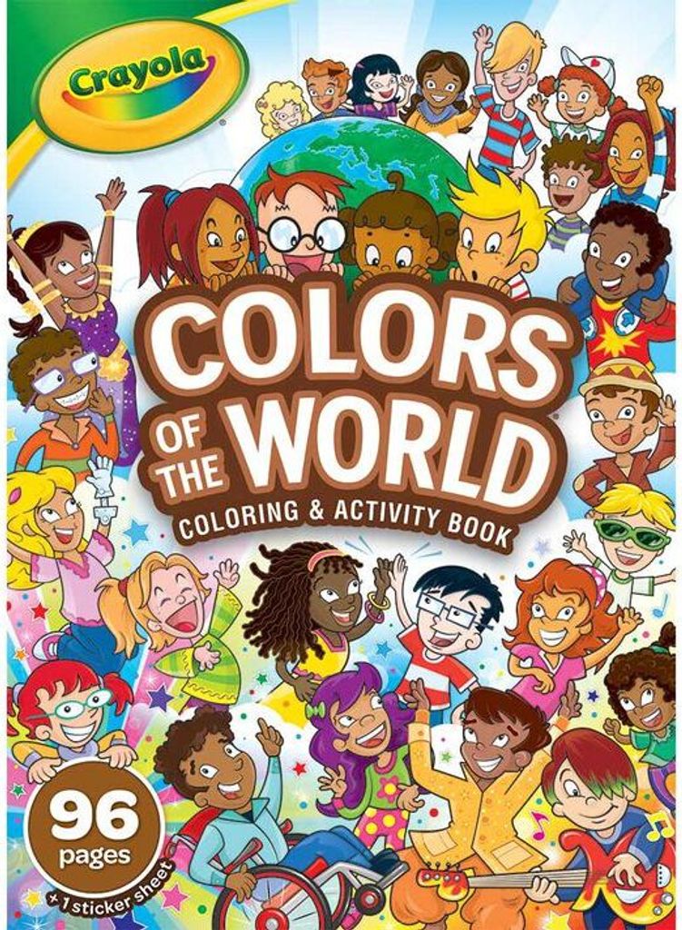 Crayola - Färbenblätter der Welt