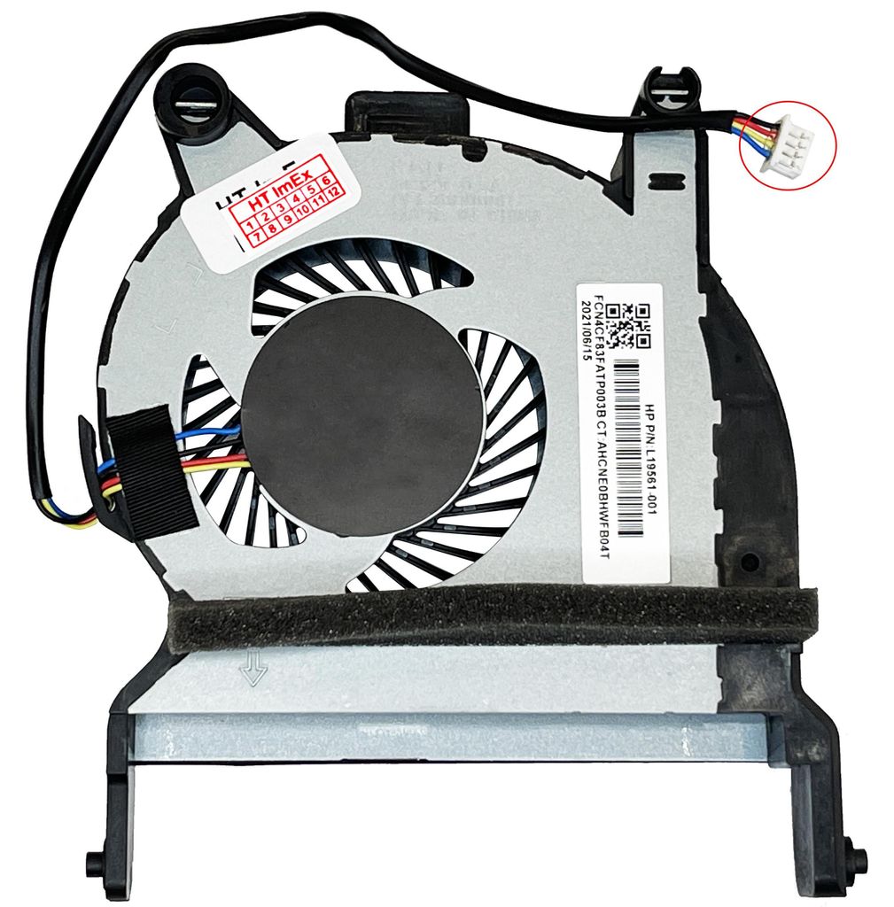 CPU Lüfter Kühler 4-Pin stecker FAN cooler für HP EliteDesk 800 G4 35W Desktop Mini PC
