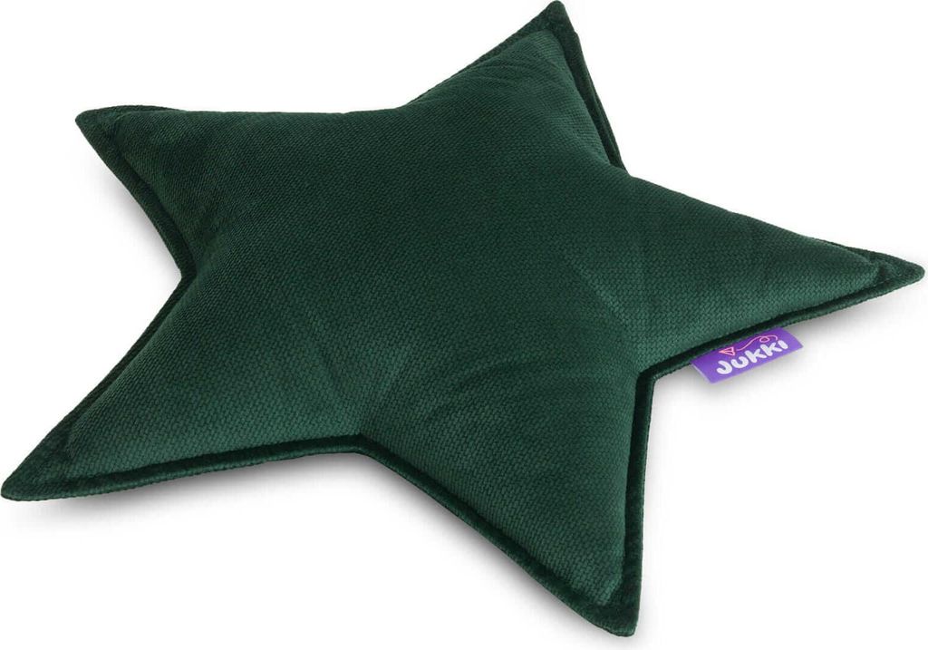 Bottle Green Velvet Sternkissen Produktbild 