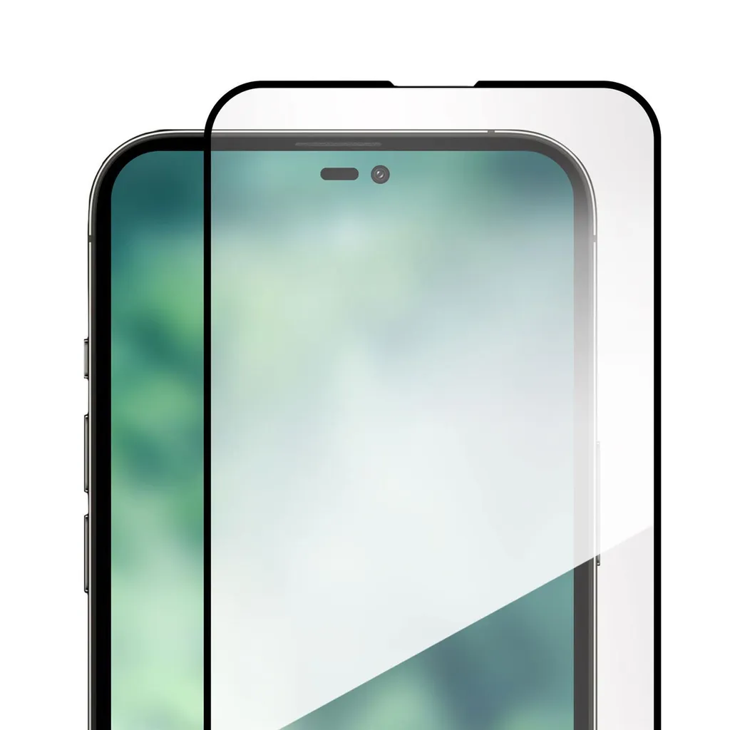 XQISIT NP Tough Glass E2E per iPhone 14 Pro - trasparente - 4