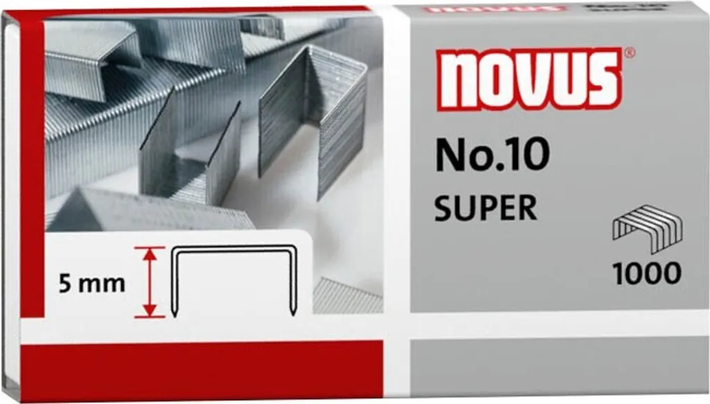 Set Novus E15 e E210 Blu: Cucitrice e Perforatore per Ufficio e Casa - 5