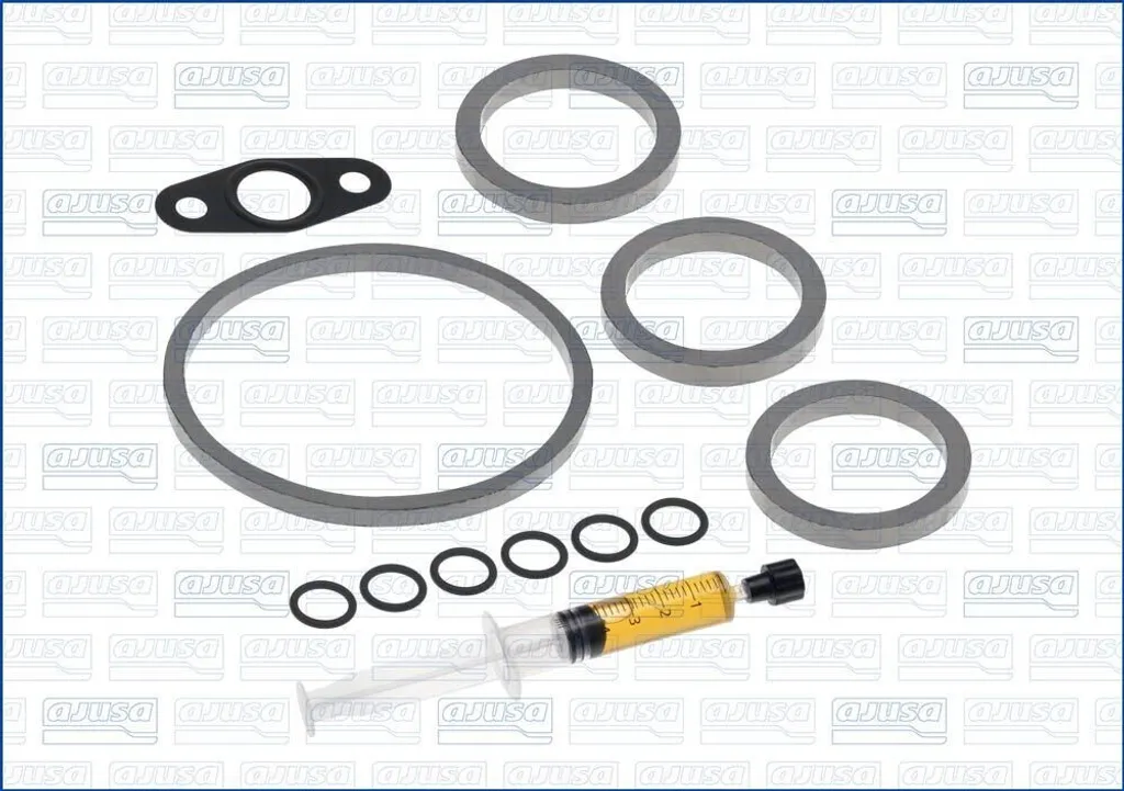 Kit de montage turbocompresseur AJUSA JTC11728 pour BMW Série 3 et 5