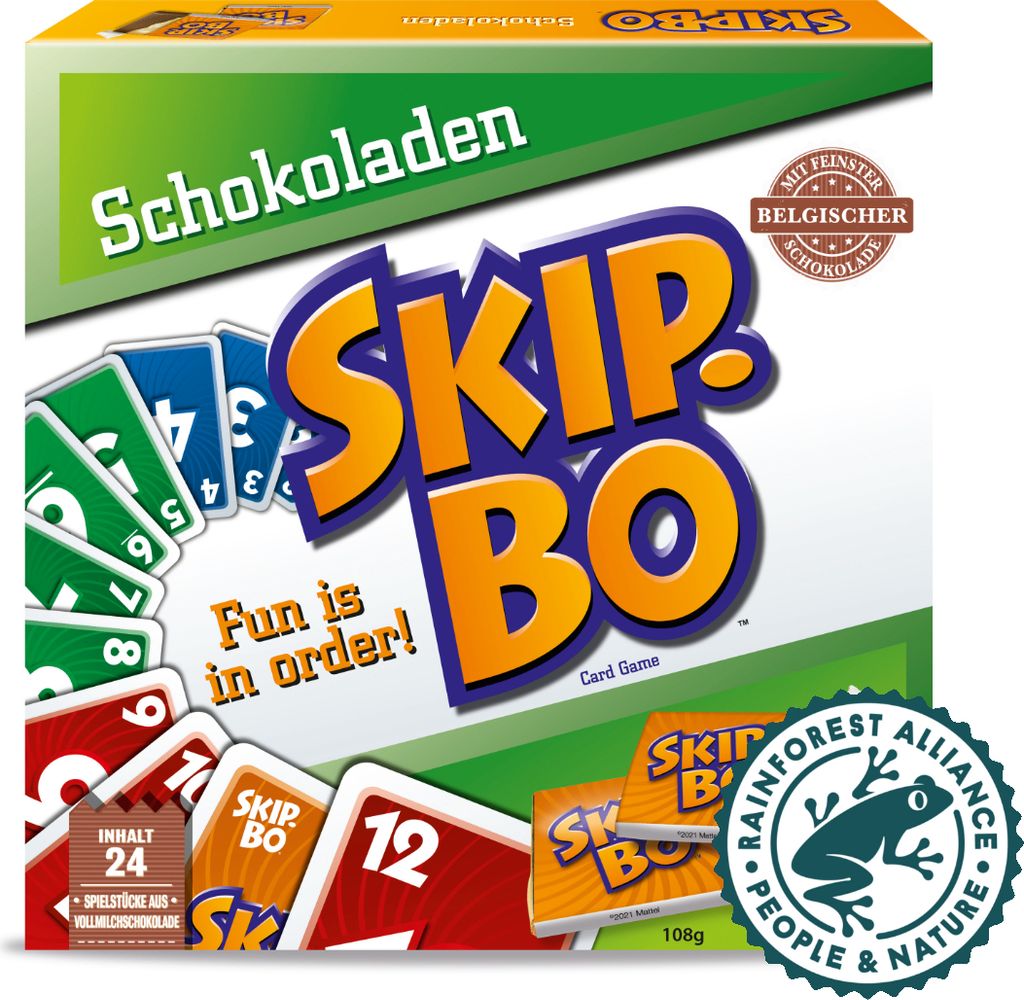 Skip Bo Lait Edition Chocolat au chocolat belge 108g Image du produit 