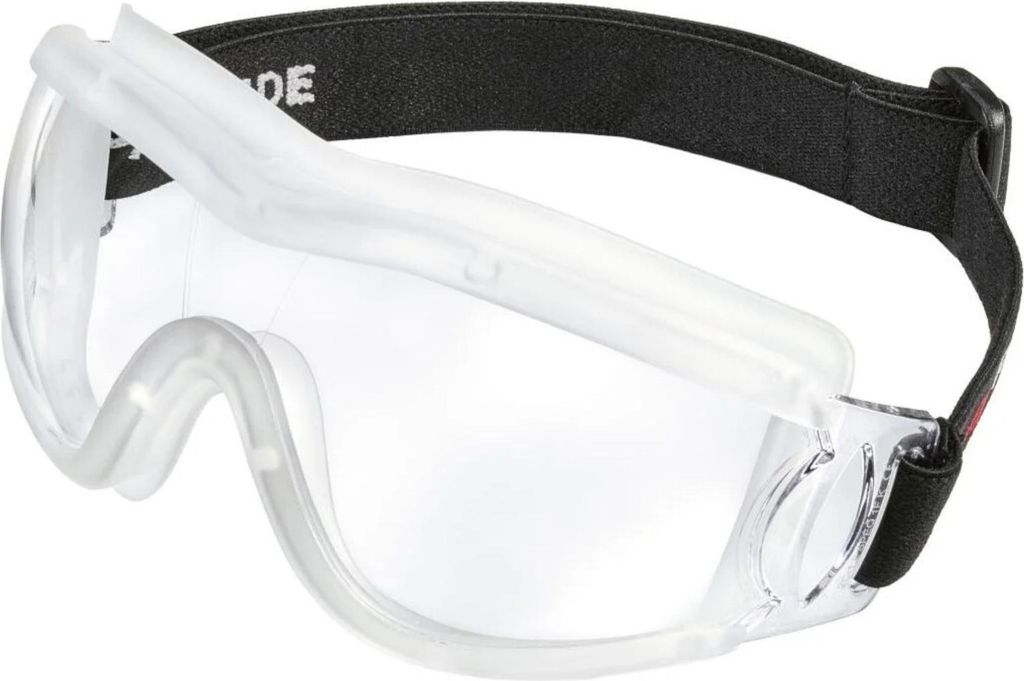 PARKSIDE Arbeitsschutzbrille mit Gummiband (Transparent)