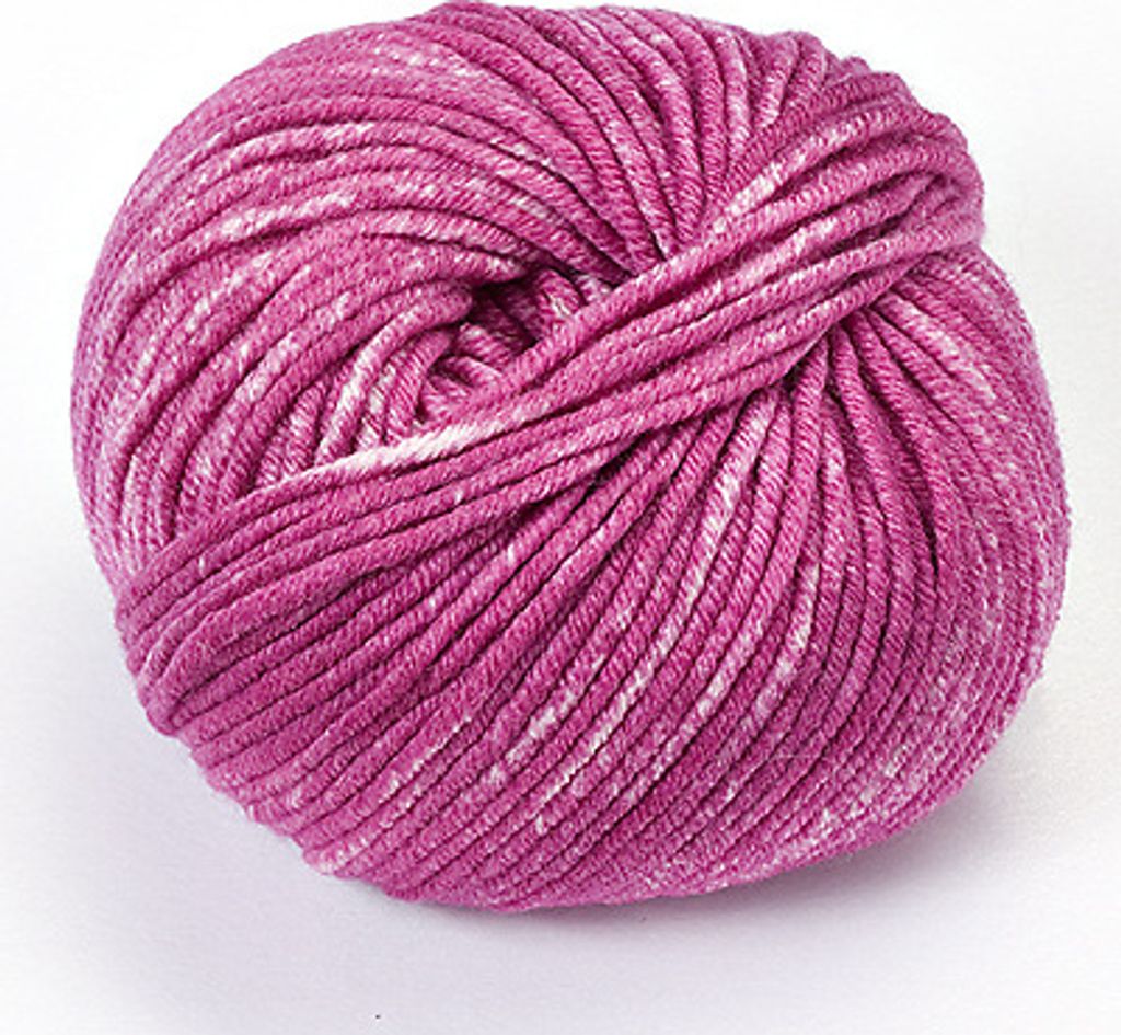 Sumerino Print von Schulana - Supermerino Printgarn in pink (42) - 50 g / ca. 85 m Wolle