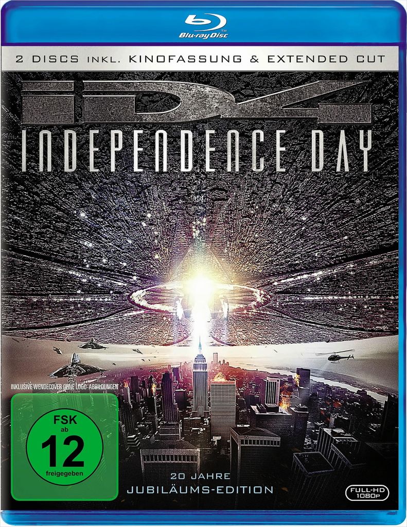 HC - Independence Day - Extended Ed. Produktbild 