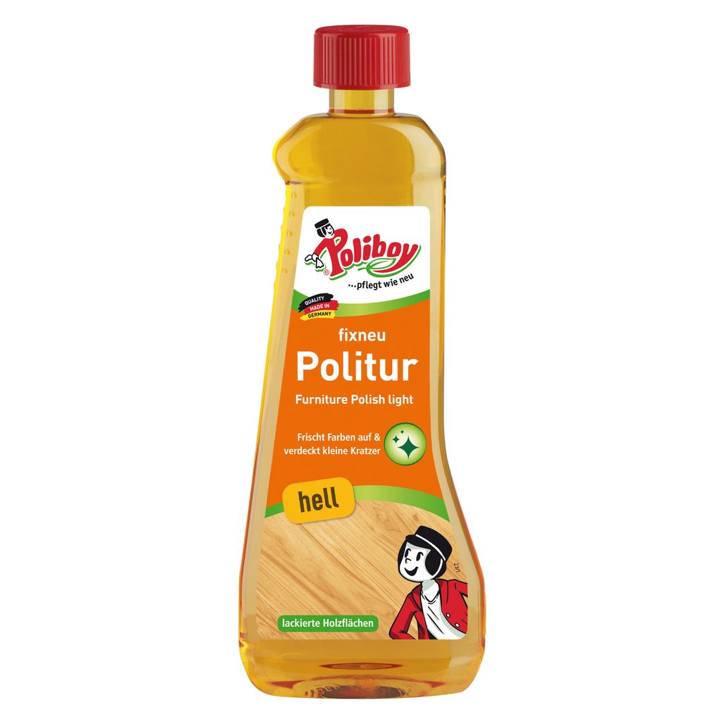 Poliboy Fixneu Möbel Politur Hell - Inhalt 500 ml, Produktbild 